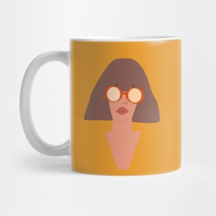 The Girl with the Glasses Mug